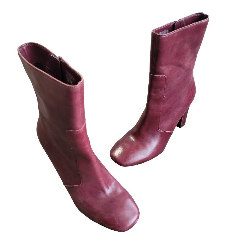 Rockport Mid Booties Upper Leather Size 8